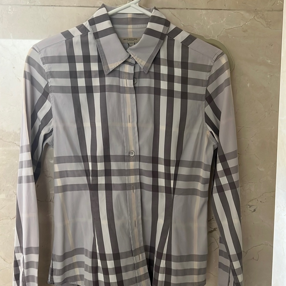 Burberry button up shirt…